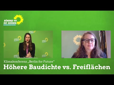 &quot;Höhere Baudichte vs. Freiflächen&quot; Workshop-Bericht auf der Klimakonferenz Berlin for Future