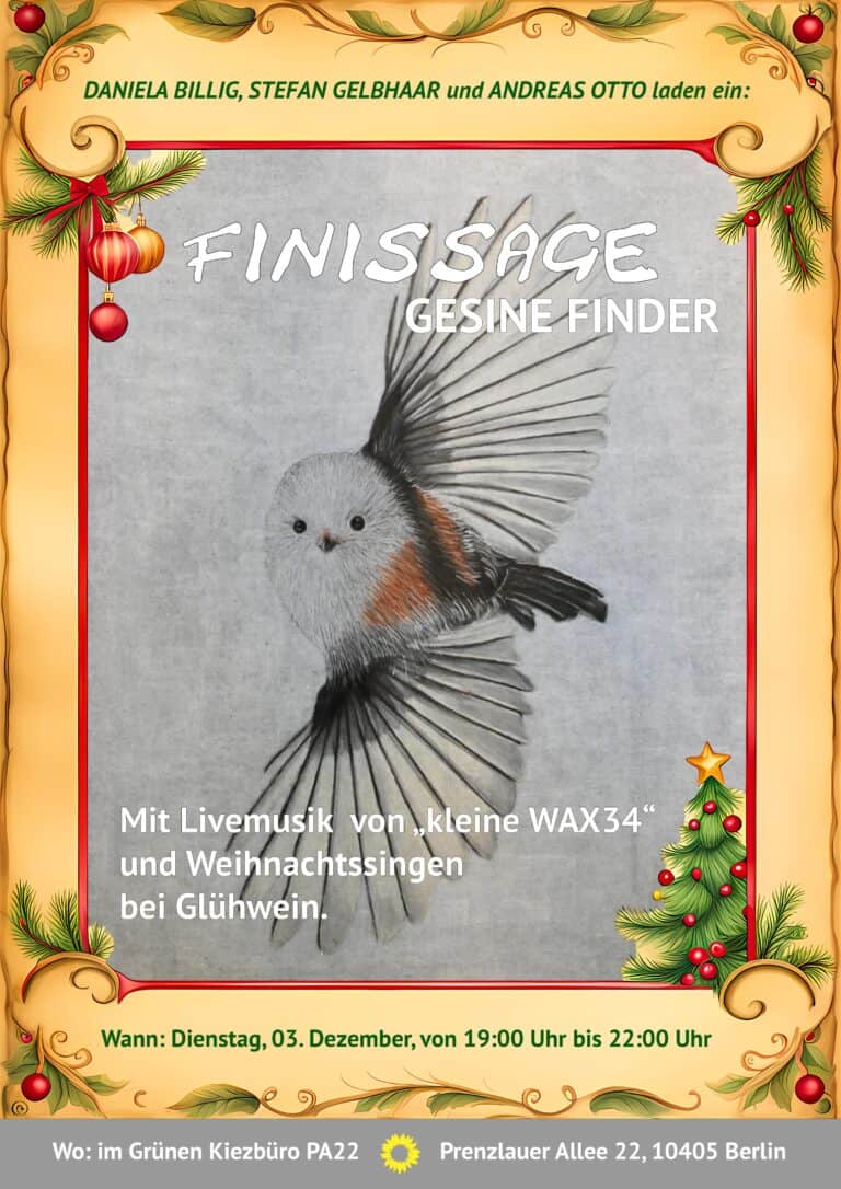 Finissage – Gesine Finder